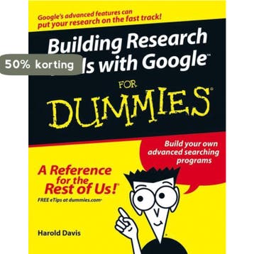 Building Research Tools with Google For Dummies - Harold, Verzenden, Gelezen, Harold Davis