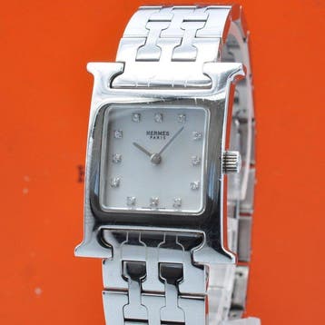 Hermès - Heure H - HH1.210 MOP 12P Diamond - Dames -, Nieuw
