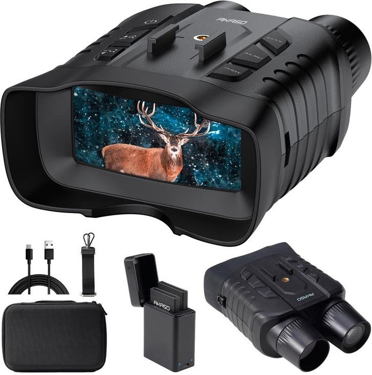 AKASO Seemor-200 - Nachtkijker met infrarood - 4K Full-Color, Caravans en Kamperen, Kampeeraccessoires, Verzenden