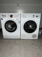 KONINGSDEAL! BOSCH 8KG Wasmachine BOSCH 8KG Warmtepompdroger, Witgoed en Apparatuur, Energieklasse A of zuiniger, 1200 tot 1600 toeren