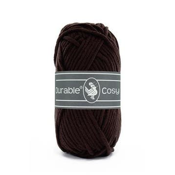 Durable Cosy 2230 Dark brown - Haakgaren / Breigaren, Ophalen of Verzenden, Nieuw, Breien of Haken, Wol of Garen
