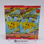 Pokémon - 2 Booster pack - McDonalds Pikachu Promo Pack, Nieuw
