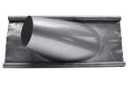 Rookkanaal 150 Dw. Dakplaat Hellend Lood 20-45 Gr, Nieuw