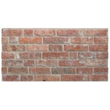 3D Wandpaneel EPS Licht Rood L1902 100x50x2cm, Nieuw