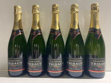 Tribaut Schloesser, Brut origine - Champagne - 5 Flessen, Nieuw