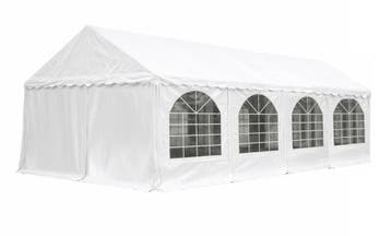 Professionele Partytent PVC 5x8x2,6 mtr in Wit (5x8 meter), Verzenden, Nieuw, 2 meter of meer, Partytent