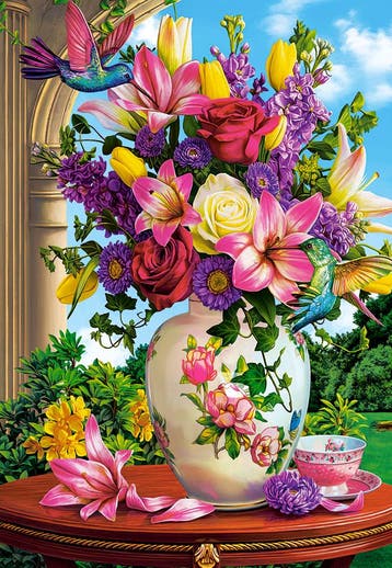 Castorland puzzel bloemen en plante van €16,99 voor €13,59, Ophalen of Verzenden, Nieuw