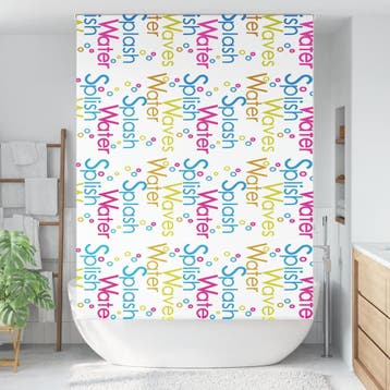 vidaXL Doucherolgordijn 160x240 cm stofbreedte 156 cm, Verzenden, Nieuw