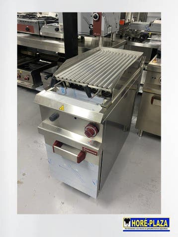 Diamond gas lavagrill 40cm 10kW rvs horeca grill, Nieuw zonder verpakking, Fornuis, Frituur en Grillen