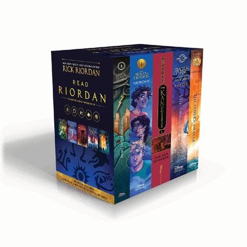 Read Riordan: Five-Book First-in-Series Paperback Box Set, Boeken, Studieboeken en Cursussen, Verzenden