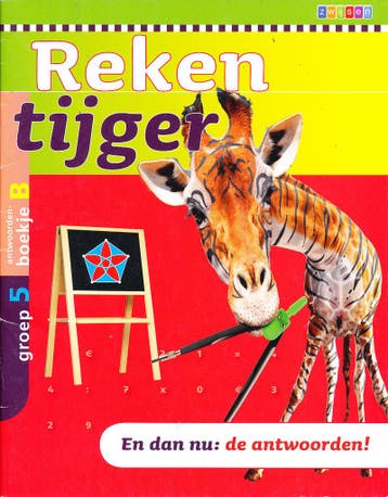 Rekentijger antwoorden 5B, Verzenden, Nieuw
