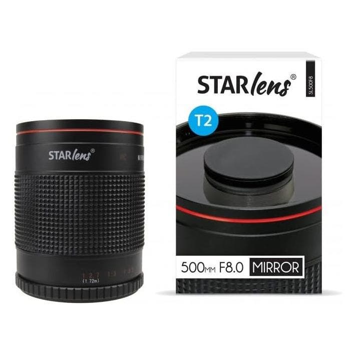 Starblitz 500mm F8 Starlens Spiegelobjectief - Nieuw!, Audio, Tv en Foto, Fotografie | Lenzen en Objectieven, Telelens, Nieuw