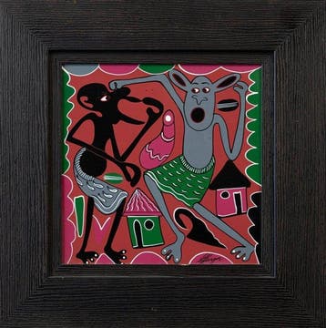 George Lilanga (1934-2005) - Senza titolo