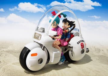 Dragon Ball S.H. Figuarts Vehicle with Figure Bulmas Mot..., Ophalen of Verzenden, Nieuw