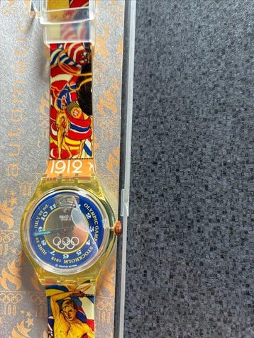 Olympische Spelen - Swatch automatische horloge Stockholm, Verzamelen, Nieuw