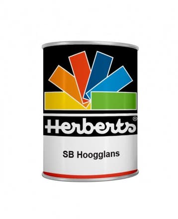 Herberts SB Hoogglans - 1 ltr, Doe-het-zelf en Verbouw, Verzenden, Nieuw