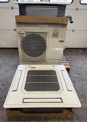 Mitsubishi Electric Airco, R410A met binnenunit, Gebruikt