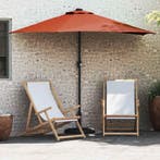 vidaXL Tuinparasol Terracotta 294 x 150 x 224 cm Polyester, Verzenden, Nieuw, 1 tot 2 meter
