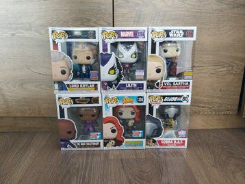 Funko - Funko Pop - Various - Marvel/G.I Joe/Star Wars