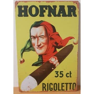 Reclamebord Hofnar, Ophalen of Verzenden, Nieuw