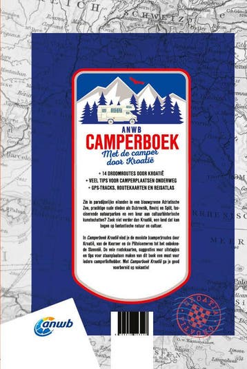 Kroatië / ANWB Camperboek 9789018053208 ANWB, Verzenden, Zo goed als nieuw, ANWB