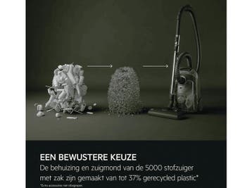 Aeg -  Stofzuiger Met Zak Zwart, Witgoed en Apparatuur, Verzenden, Nieuw, Stofzak, Minder dan 1200 watt