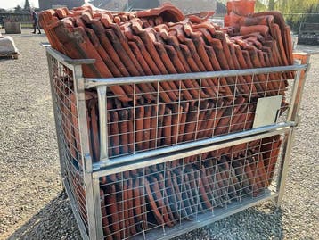 Lot dakpannen Belfeld 260stuks incl. bak (Diverse), Verzenden, Nieuw