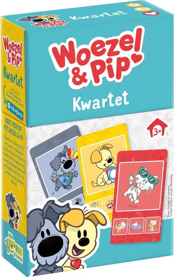 Woezel & Pip - Kwartet | Bambolino Toys - Kaartspellen, Verzenden, Nieuw