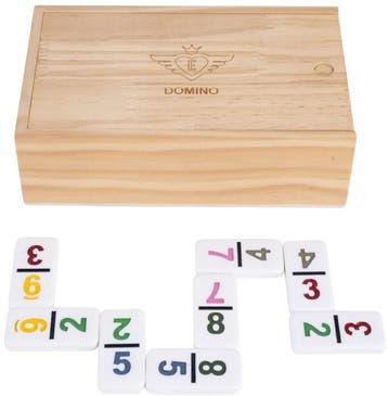 Domino Dubbel 9 - Cijfers | Engelhart - Gezelschapsspellen, Verzenden, Nieuw