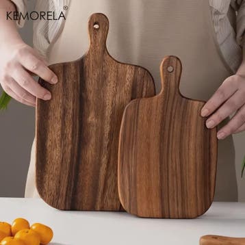 Houten Snijplank met Handvat - Stijlvol & Duurzaam voor Keuk, Verzenden, Nieuw