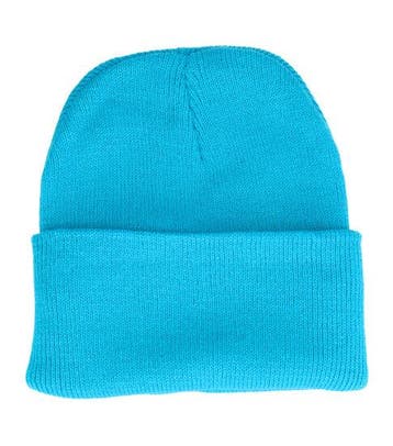 Beanie Muts - Basic - Unisex - Aqua Blauw, Nieuw
