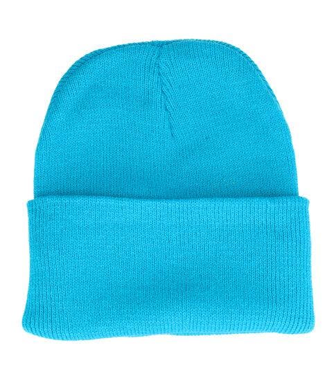 Beanie Muts - Basic - Unisex - Aqua Blauw, Kleding | Dames, Hoeden en Petten