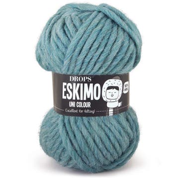 DROPS Snow / Eskimo Uni - 66 zeegroen - Wol Garen, Ophalen of Verzenden, Nieuw