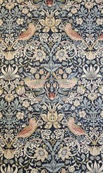 Stof William Morris Engels Strawberry Thief - 300x280 cm -