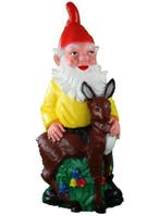 Grote tuinkabouter met ree, Tuin en Terras, Verzenden, Nieuw