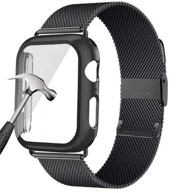 DrPhone APX1 - Siliconen Polsband - 44mm Metalen armband + T, Verzenden, Nieuw