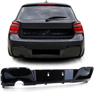 M Performance Diffuser Enkel Uitlaat Links BMW F20 F21 B7611, Nieuw, Achter, BMW
