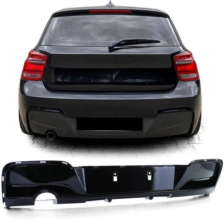 M Performance Diffuser Enkel Uitlaat Links BMW F20 F21 B7611, Auto-onderdelen, Carrosserie en Plaatwerk, Nieuw, BMW, Achter