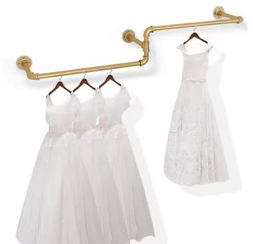 Industrieel Goud Wandkledingrek, Kleding | Dames, Verzenden, Nieuw