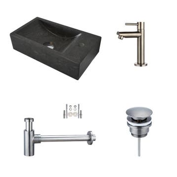 Sani Royal Fonteinset Hardstenen Recto met Kraan,, Nieuw