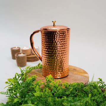 Puur Koperen Kan Gehamerd B ±1,5 liter, Ophalen of Verzenden, Nieuw