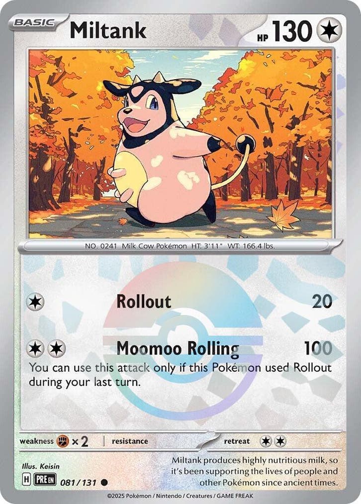 Miltank [Poke Ball] #81, Hobby en Vrije tijd, Verzamelkaartspellen | Pokémon, Nieuw, Ophalen of Verzenden