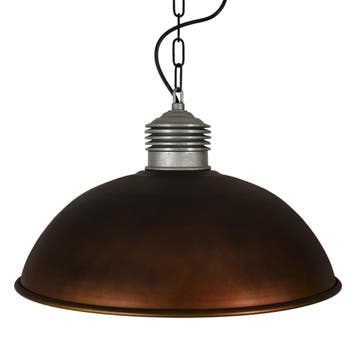 Hanglamp Industrieel II Copper Look Binnenverlichting, Huis en Inrichting, Lampen | Hanglampen, Verzenden, Nieuw
