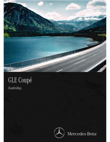2015 MERCEDES BENZ GLE KLASSE COUPÉ INSTRUCTIEBOEKJE