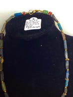 Oud-Romeins Glas Romeinse glasparels / Stag - ketting - 44