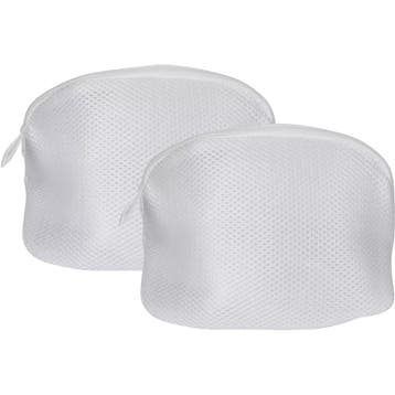 Benson Wasnet lingerie 2-delig 25x 17 cm - wit - polyester, Ophalen of Verzenden, Nieuw