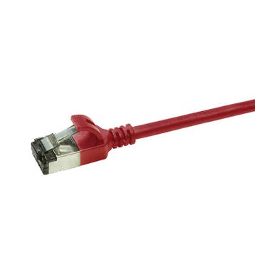 CAT6a U/FTP Ultraflex, 100% koper, rood, 1.5M, Ophalen of Verzenden, Nieuw