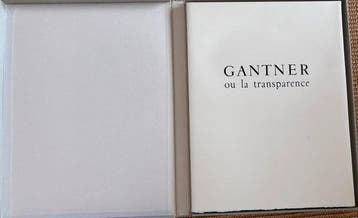 Bernard Gantner (1928-2018) - Gantner ou la transparence, Antiek en Kunst