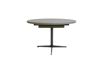 Vintage ronde eettafel Uitschuifbaar – mid-century tafel met, Ophalen of Verzenden, Nieuw