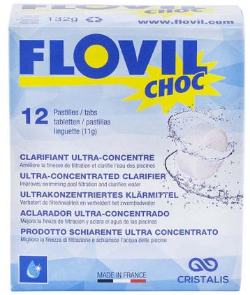 Flovil Choc vlokmiddel - 12 tabletten, Verzenden, Nieuw